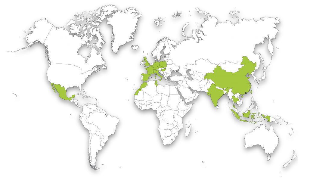 carte du monde